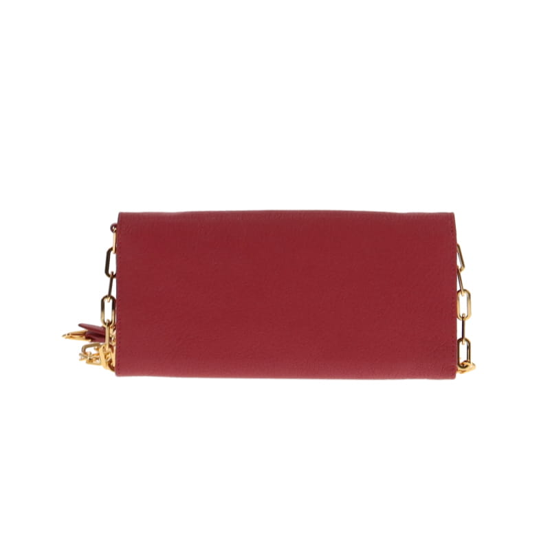 Miu Miu Madra Bruyere Chain Wallet (2)