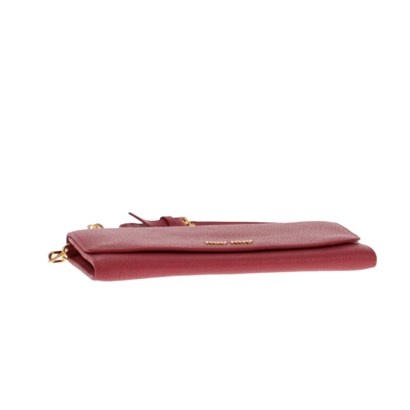 Miu Miu Madra Bruyere Chain Wallet (2)