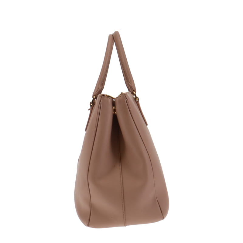 Prada Large Saffiano Cammeo Galleria Tote With Gold Hardware