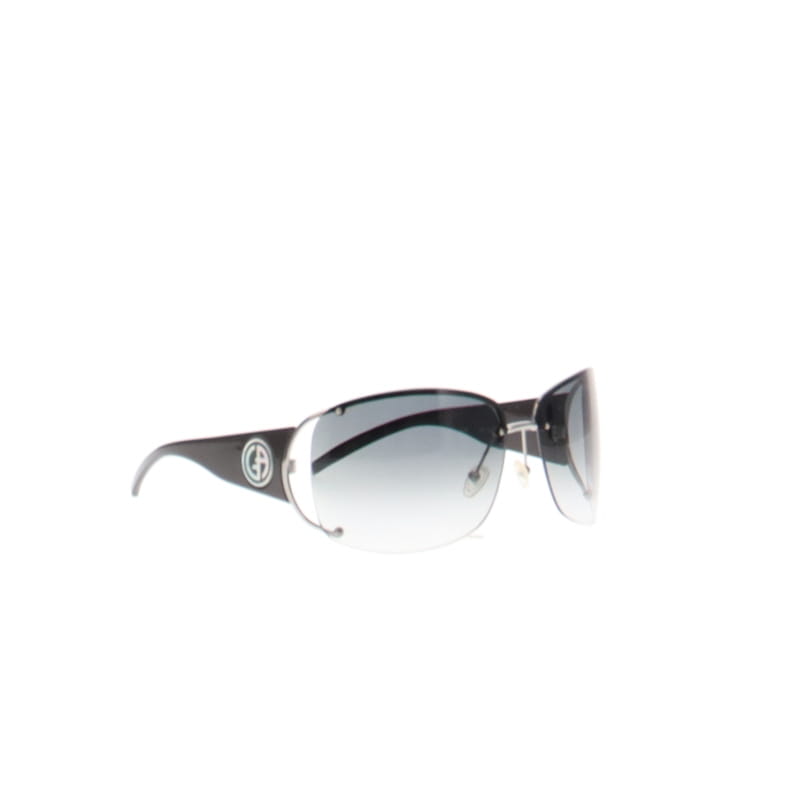 Giorgio Armani Black Wrap Sunglasses GA368/S