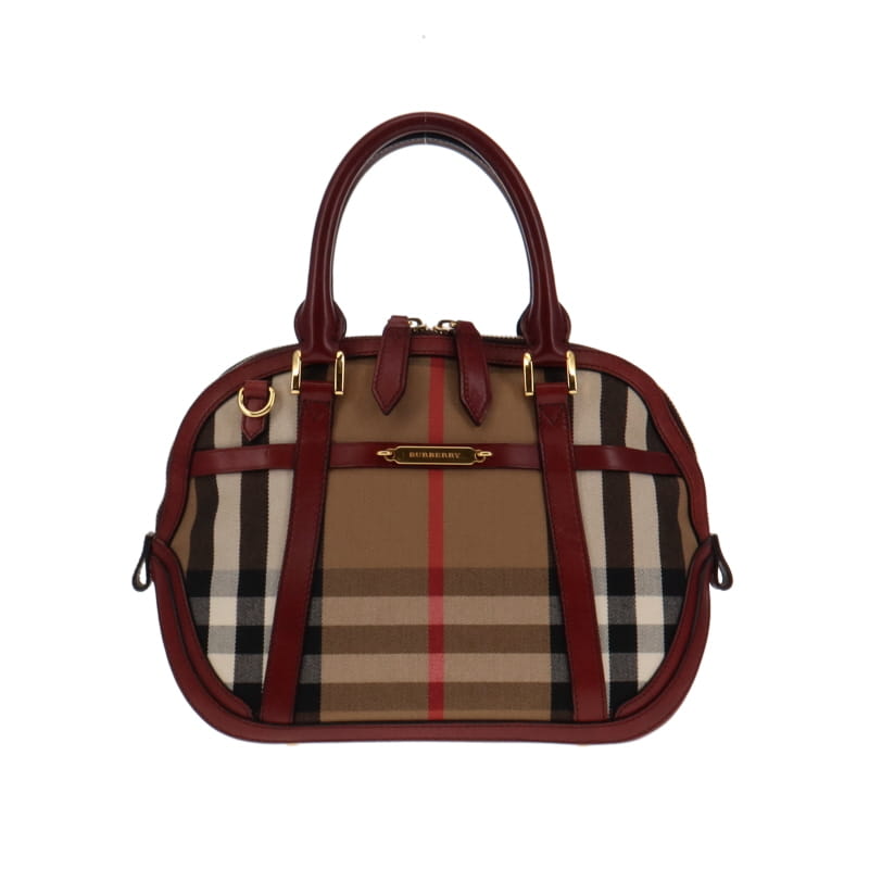 Burberry Orchard Deep Claret House Check