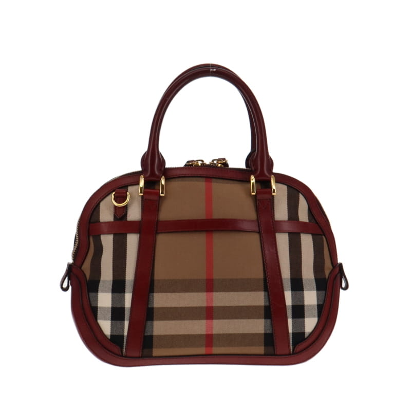 Burberry Orchard Deep Claret House Check