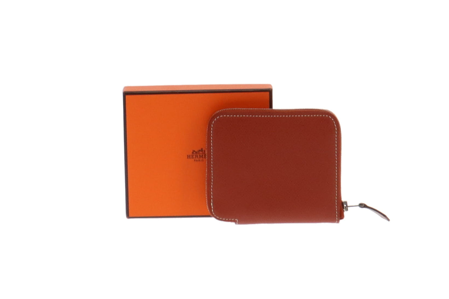 Hermes Gold Epsom Leather Silk'In Compact Wallet Astrologie Print (2)