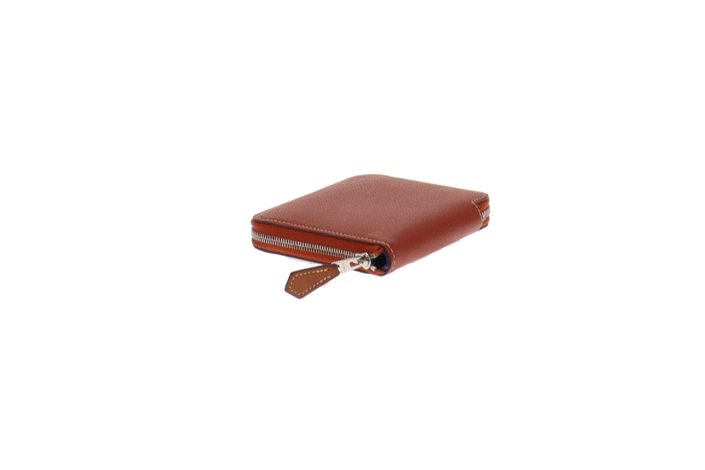 Hermes Gold Epsom Leather Silk'In Compact Wallet Astrologie Print (2)