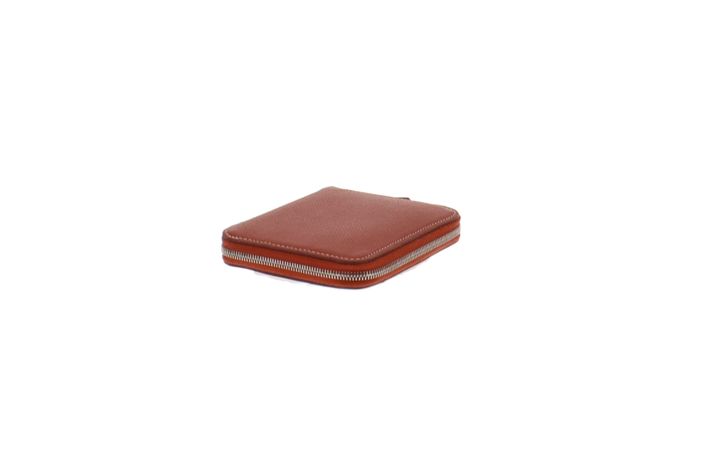 Hermes Gold Epsom Leather Silk'In Compact Wallet Astrologie Print (2)