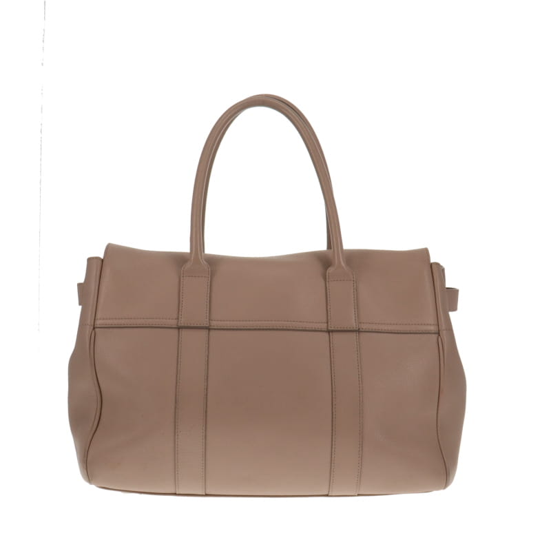 Mulberry Putty Leather Bayswater Satchel