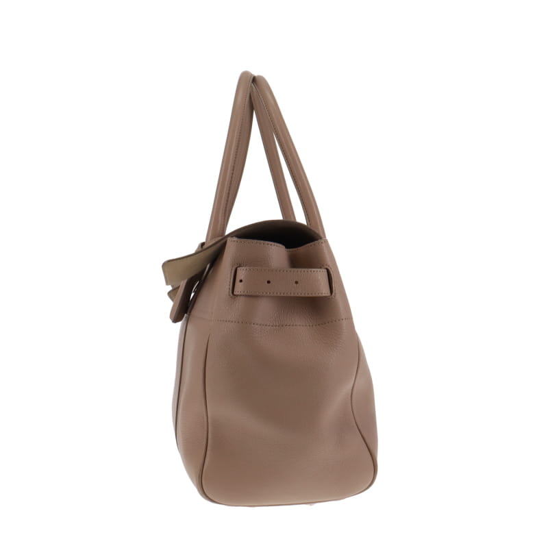 Mulberry Putty Leather Bayswater Satchel