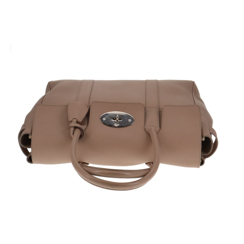 Mulberry Putty Leather Bayswater Satchel