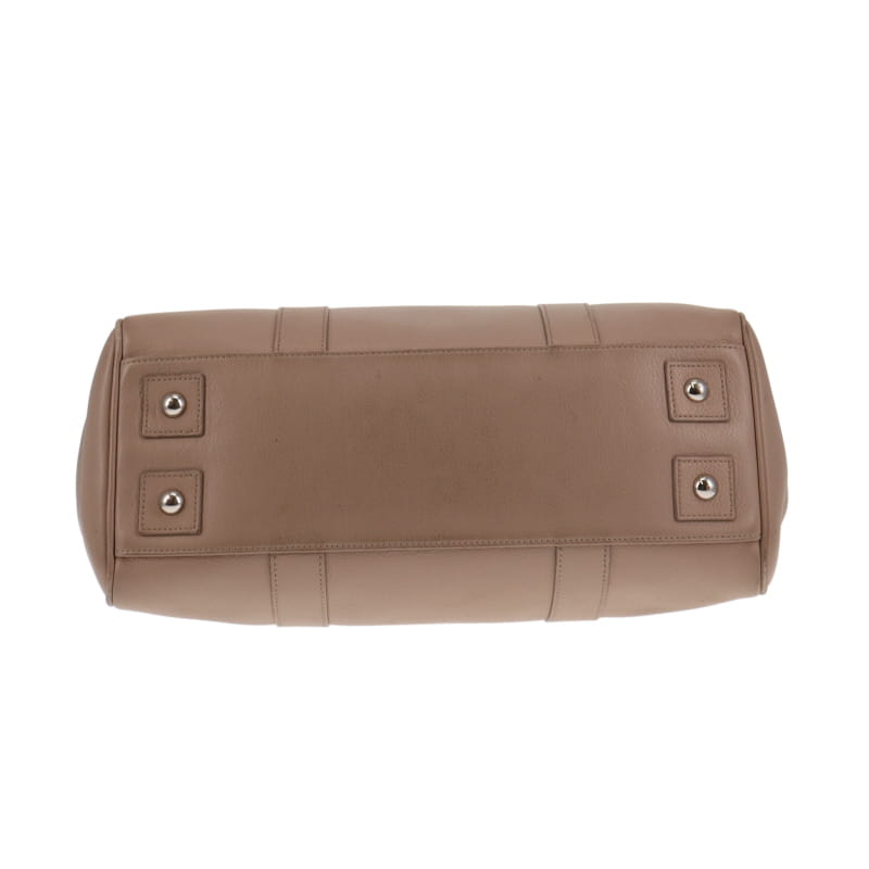 Mulberry Putty Leather Bayswater Satchel