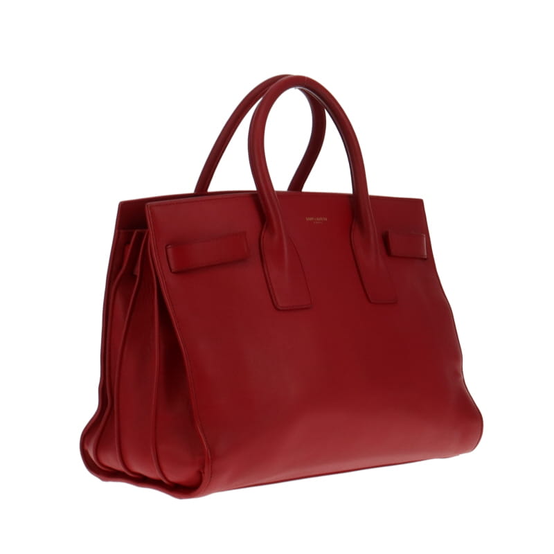 Saint Laurent Sac De Jour Red Small