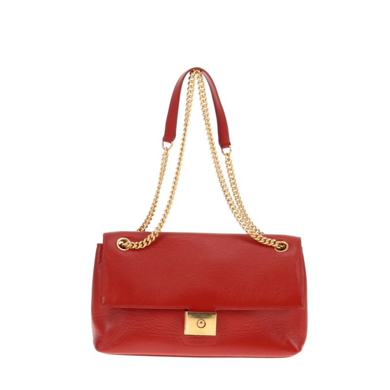 Mulberry Cheyne Calf Leather Bag In Rust
