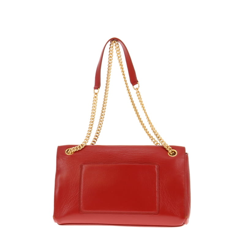 Mulberry Cheyne Calf Leather Bag In Rust
