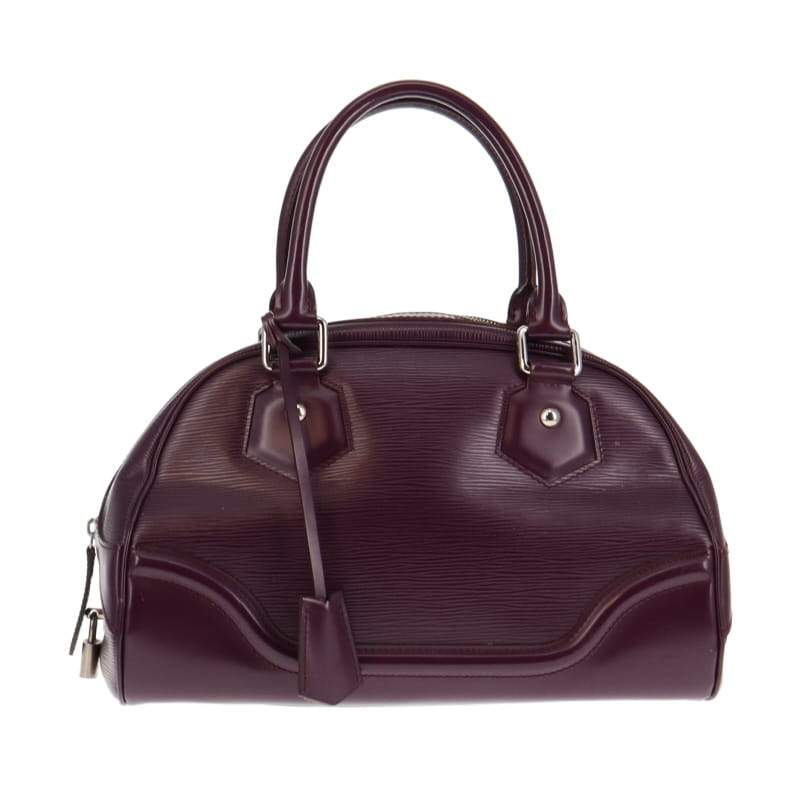 Louis Vuitton Epi Leather Cassis Montaigne PM MI4077 Bags Louis Vuitton