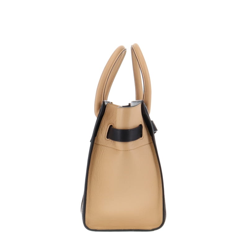 Mulberry Zipped Bayswater Croc Embossed And Smoot Calf Tri Tone