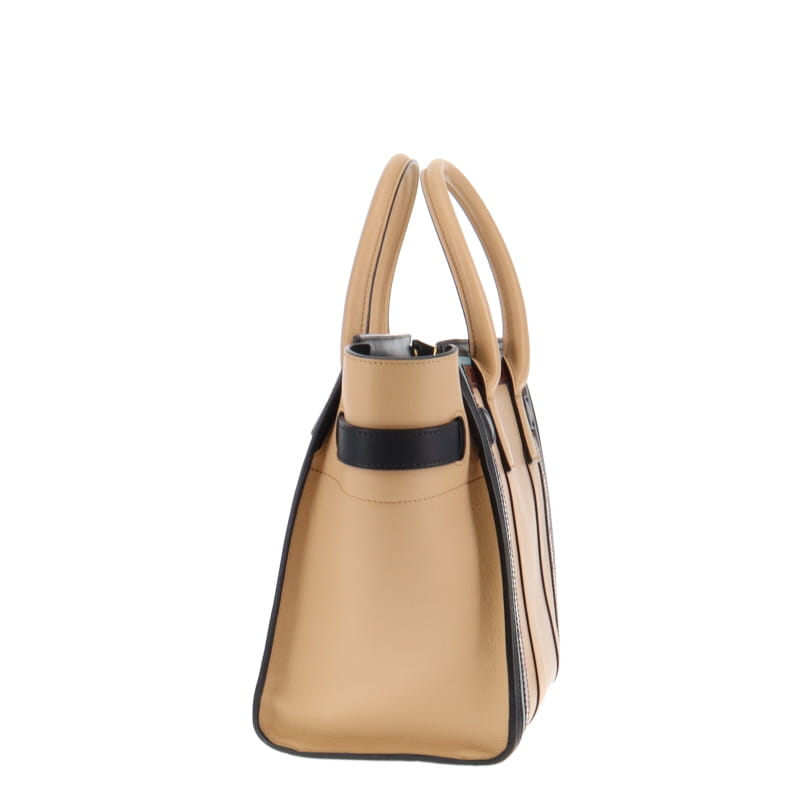 Mulberry Zipped Bayswater Croc Embossed And Smoot Calf Tri Tone