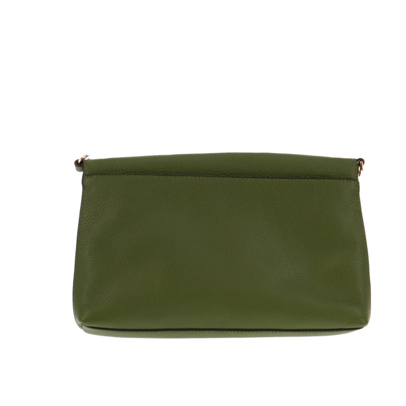 Tory Burch Thea Green Foldover Crossbody