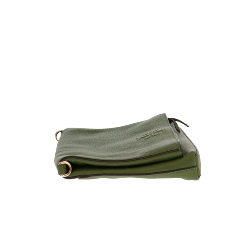 Tory Burch Thea Green Foldover Crossbody