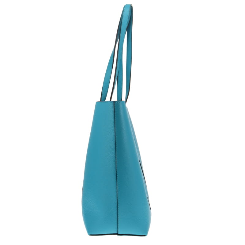 Mulberry Bayswater Tote Blue Grained Leather GH RRP €875