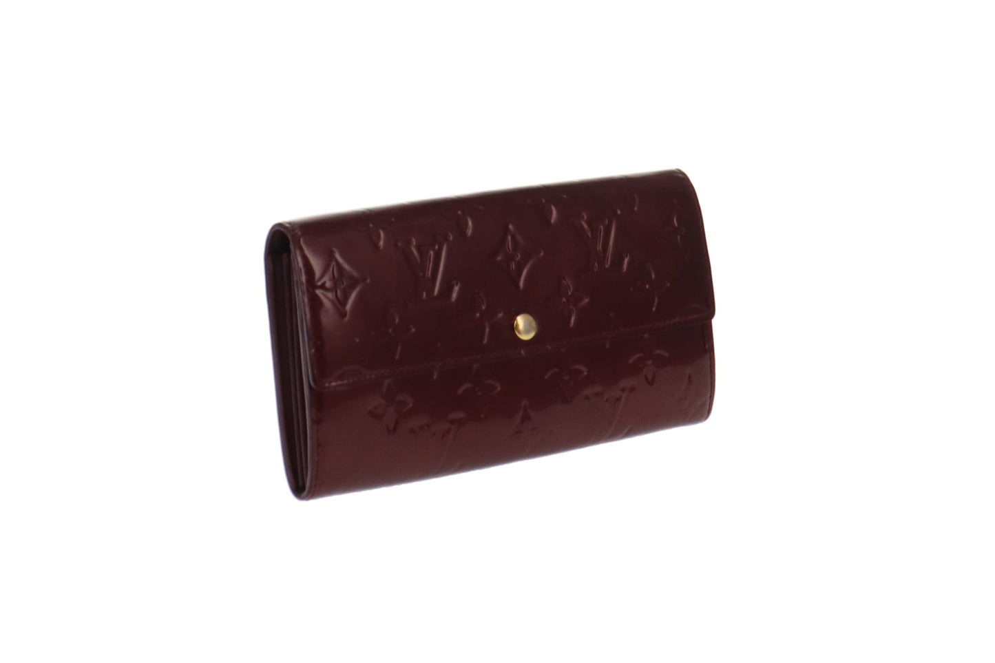 Louis Vuitton Griotte Vernis Old Model Sarah Wallet TS2190