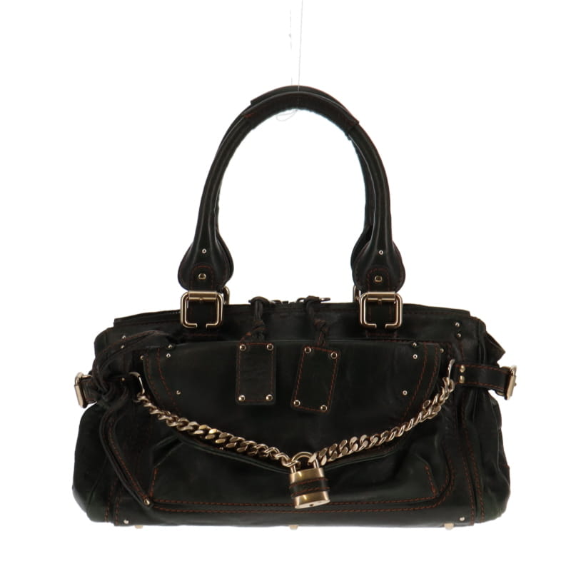 Chloe Paddington Mini Lock Bottle Green