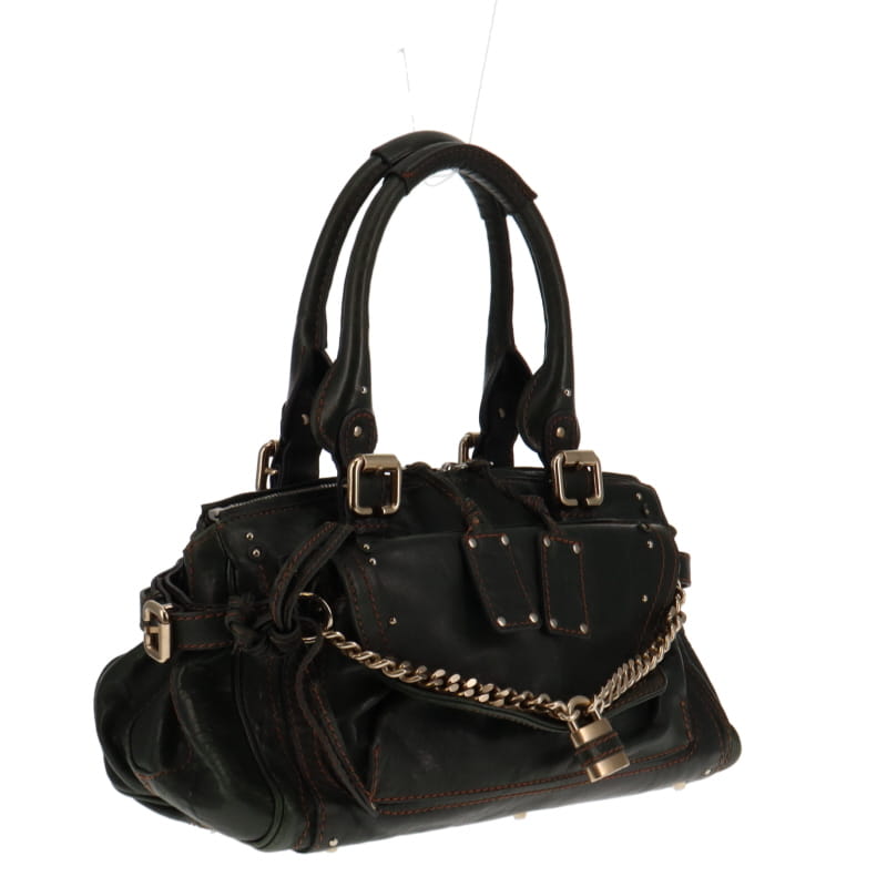 Chloe Paddington Mini Lock Bottle Green