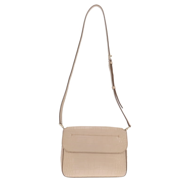 Givenchy Nobile Cream Croc Messenger