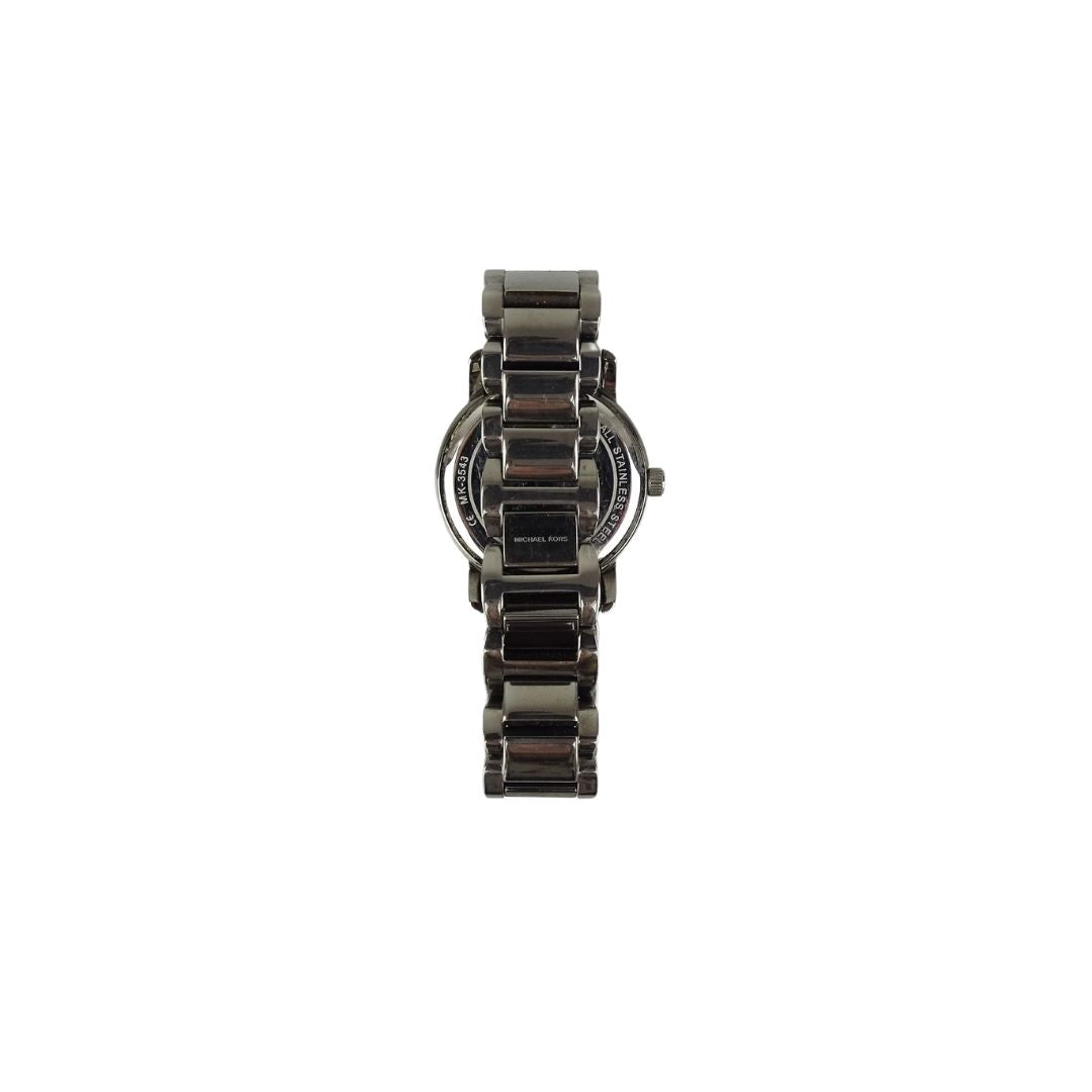 Michael Kors MK3543 Gunmetal Pave Dial Watch
