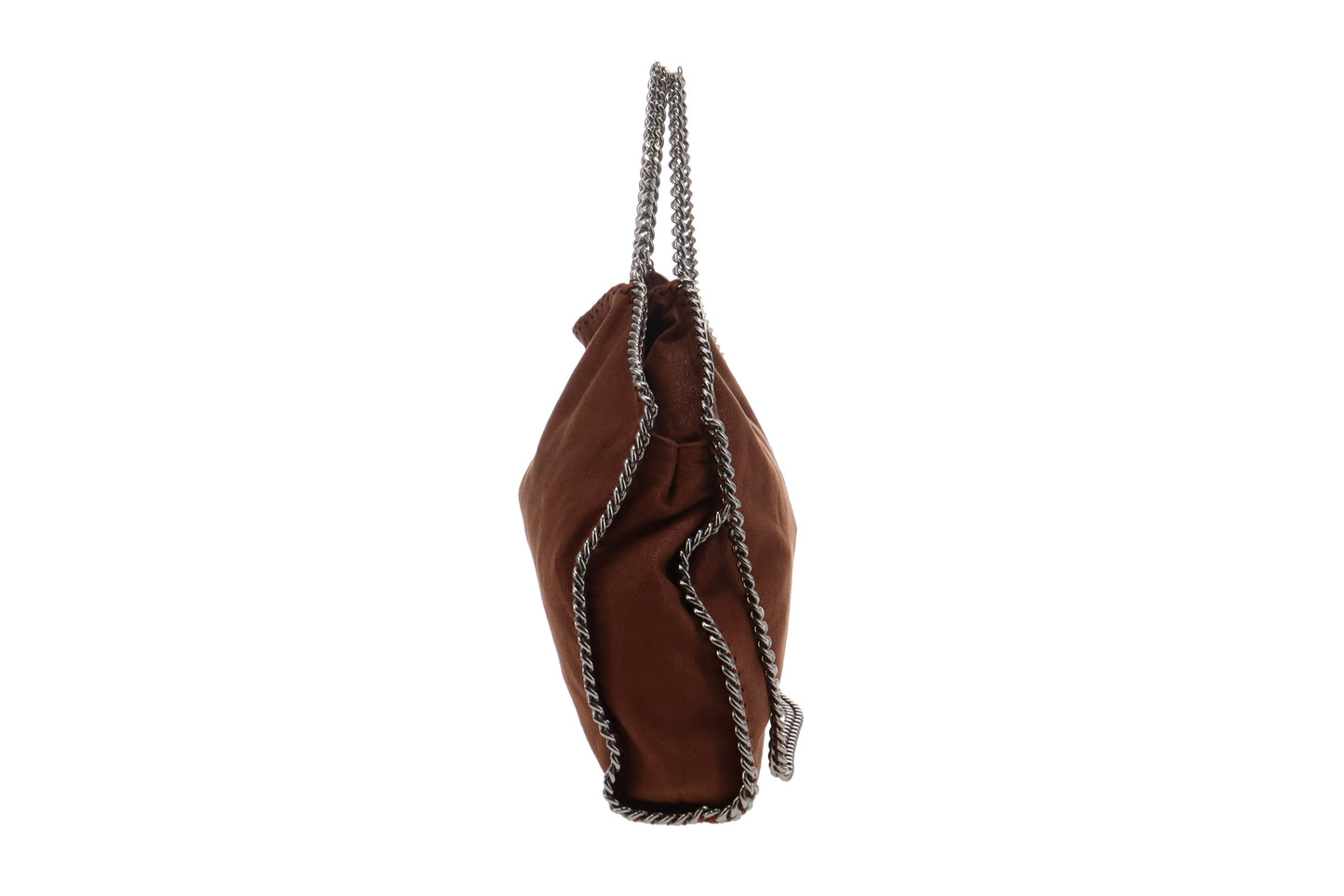 Stella McCartney Terracotta 3 Chain Foldover Falabella