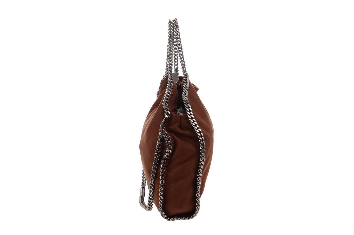 Stella McCartney Terracotta 3 Chain Foldover Falabella