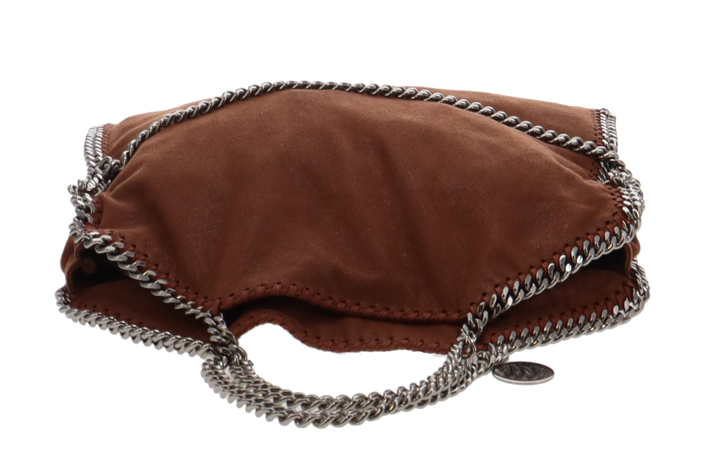 Stella McCartney Terracotta 3 Chain Foldover Falabella