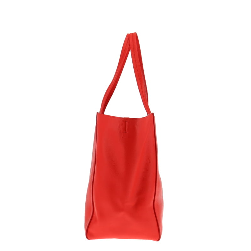 Celine Old Model Vermillion Tie Cabas Tote