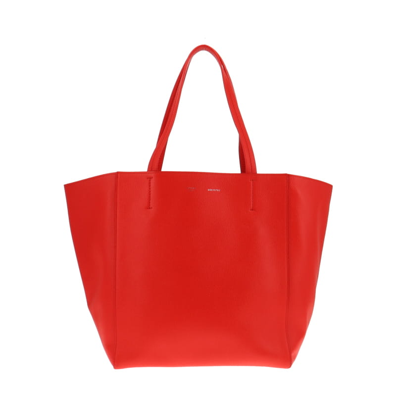 Celine Old Model Vermillion Tie Cabas Tote
