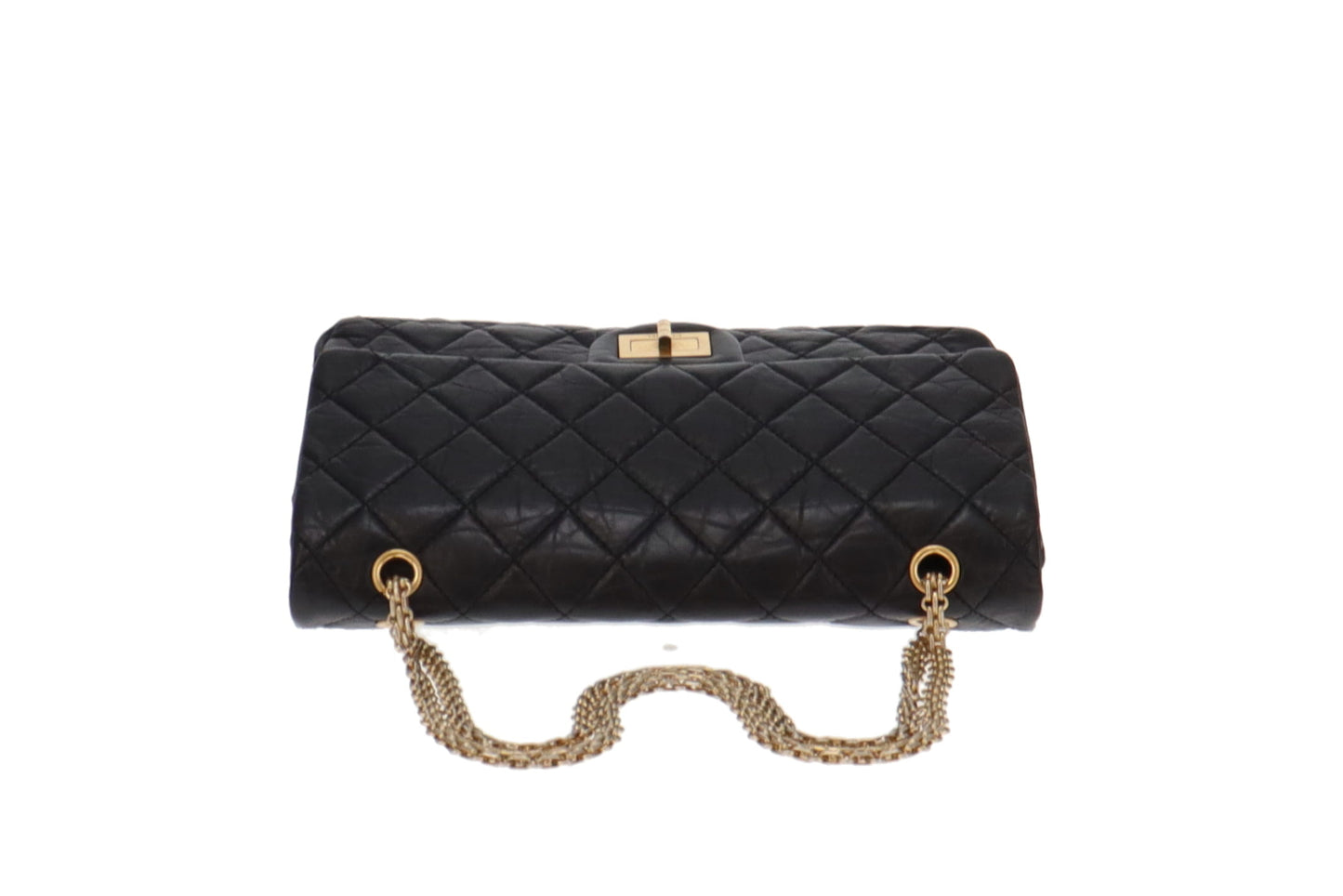 Chanel Black Calfskin Reissue 2.55 227 2012