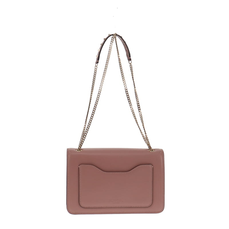Valentino Floral Nude Flap Shoulder Bag