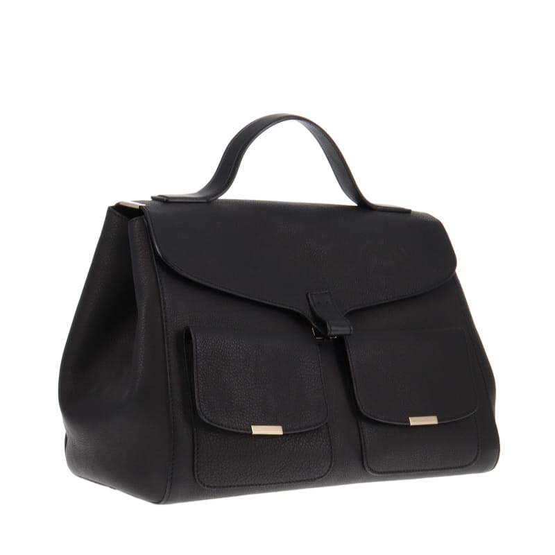 Victoria Beckham Harper Black Buffalo Calf
