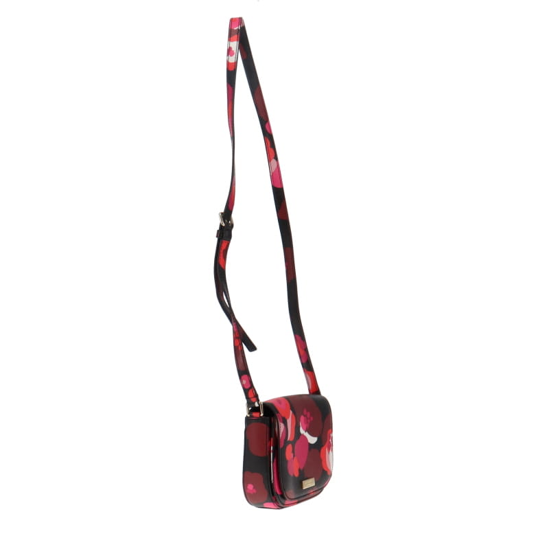 Kate Spade Red/Pink Carsen Laurel Way Crossbody