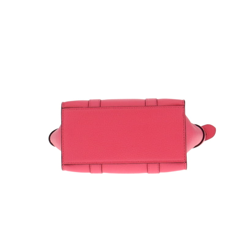 Mulberry Pink Heavy Grain Micro Zipped Bayswater