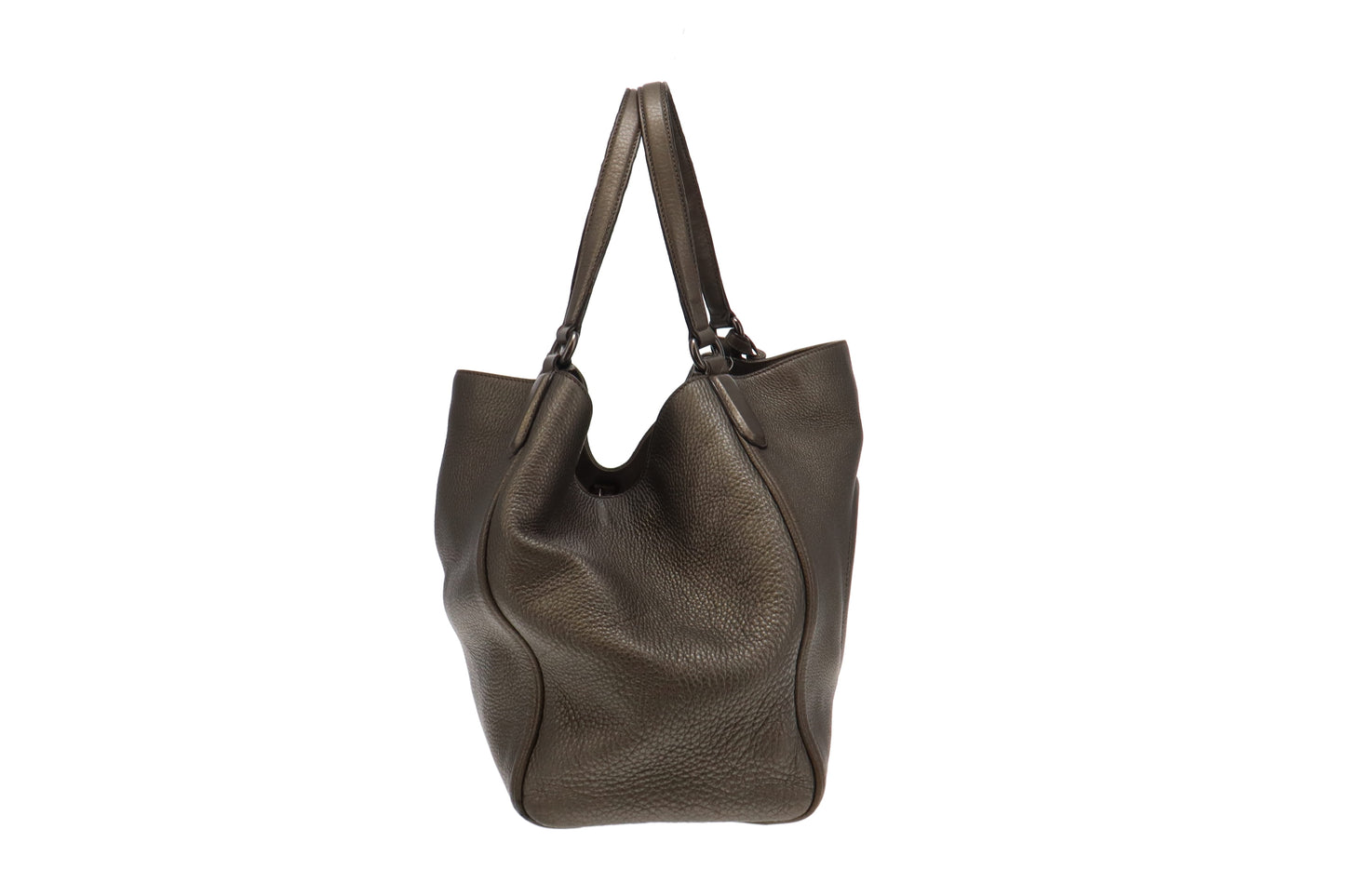 Gucci Metallic Green Soho Hobo Bag