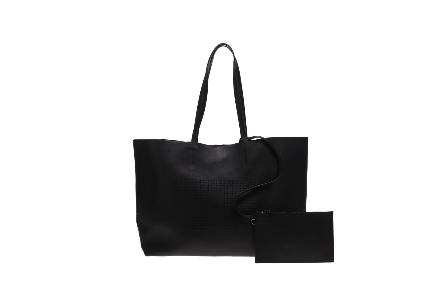 Tom Ford TF Logo Cut Tote Black