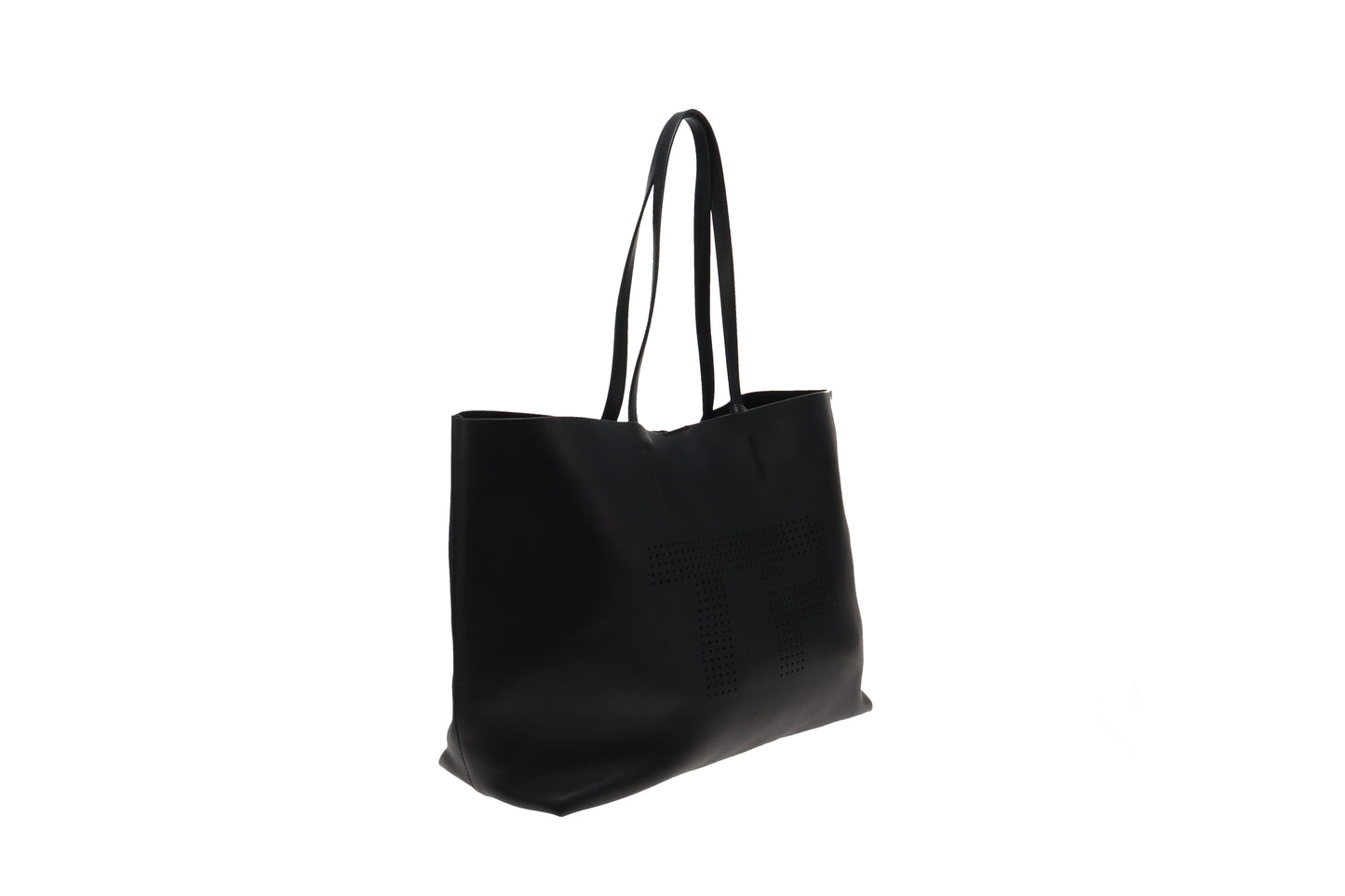 Tom Ford TF Logo Cut Tote Black