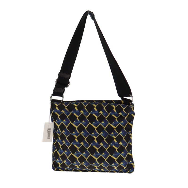 Prada Printed Abstract Messenger Bag