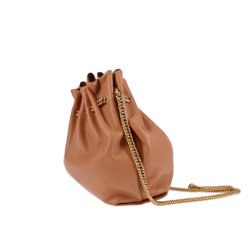 Stella McCartney Noma Bucket Bag Camel