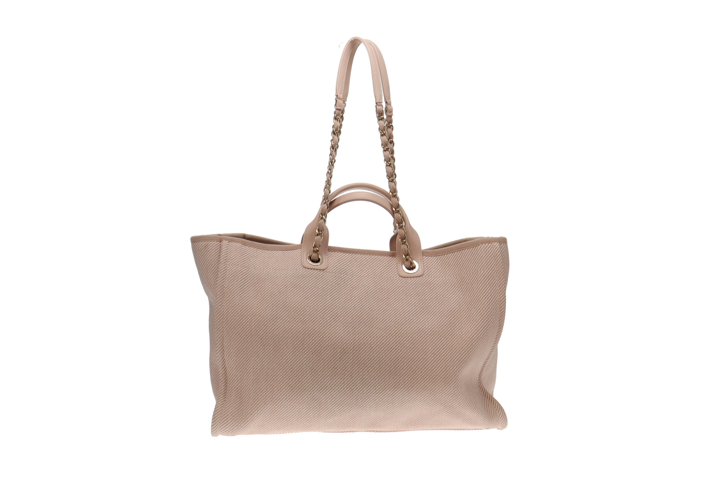 Chanel Large Deauville Tote Pale Pink RRP €4900