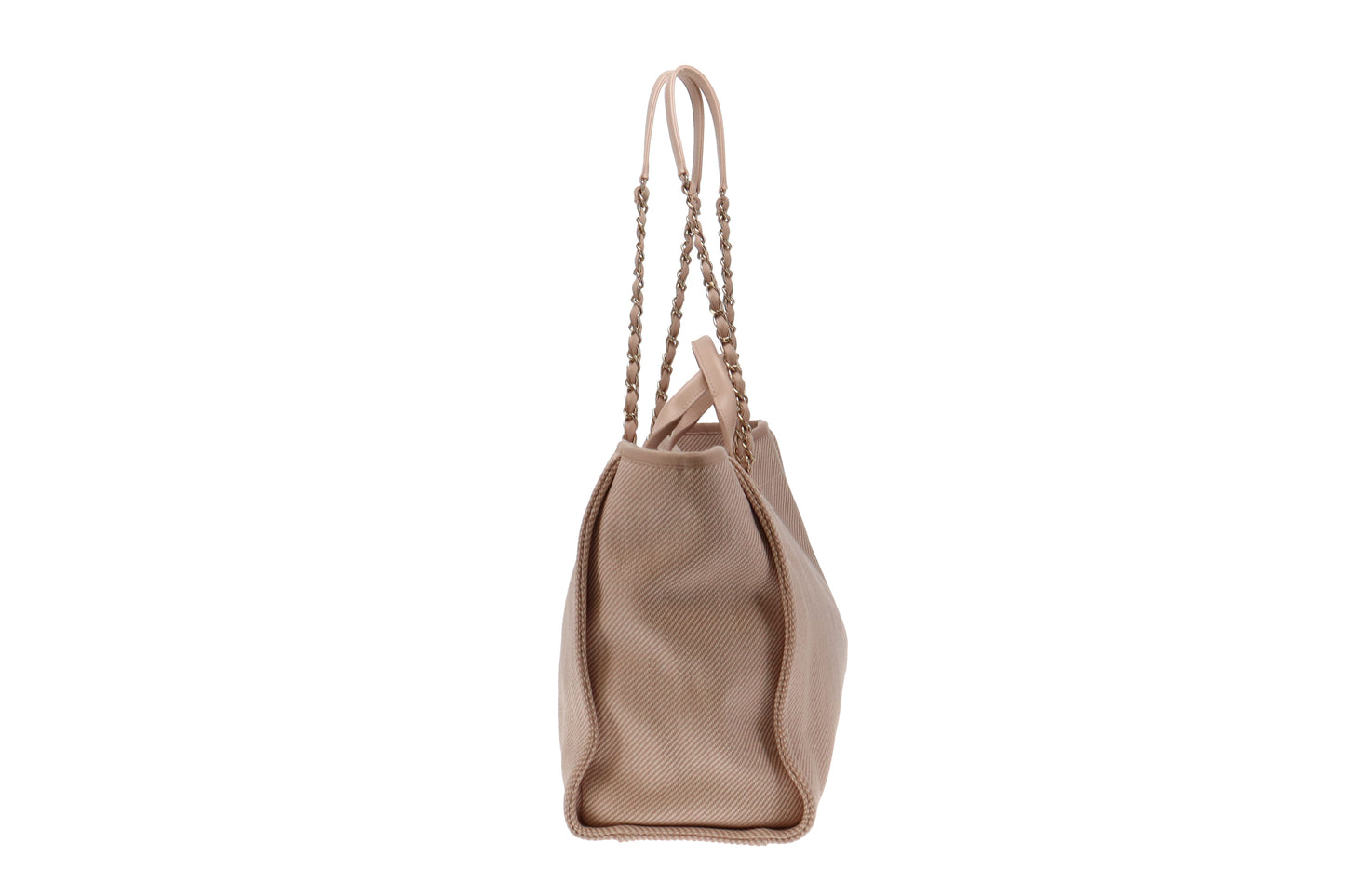 Chanel Large Deauville Tote Pale Pink RRP €4900