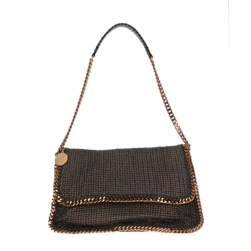Stella McCartney Metallic Limited Edition Large Falabella Flap Bag