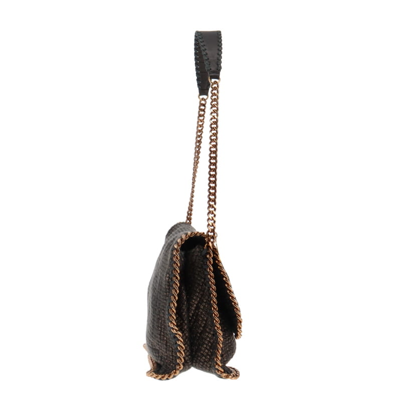 Stella McCartney Metallic Limited Edition Large Falabella Flap Bag