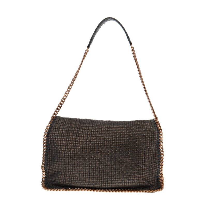 Stella McCartney Metallic Limited Edition Large Falabella Flap Bag
