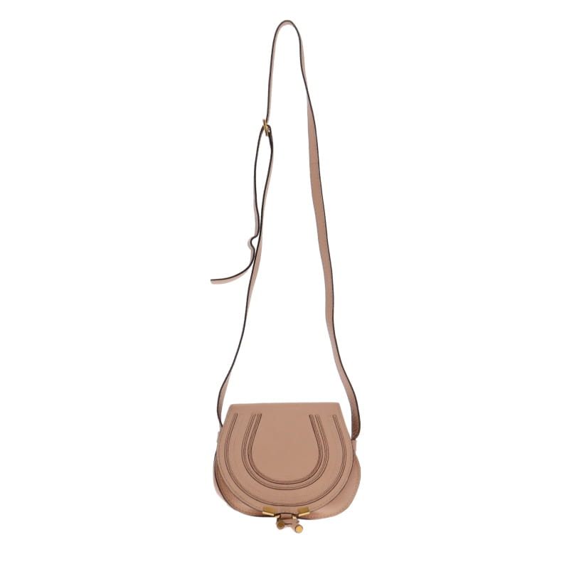 Chloe Marcie Mini Nude Calfskin