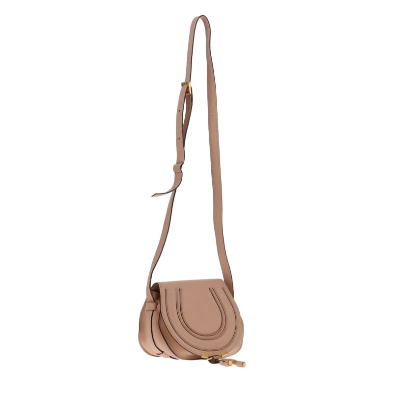 Chloe Marcie Mini Nude Calfskin