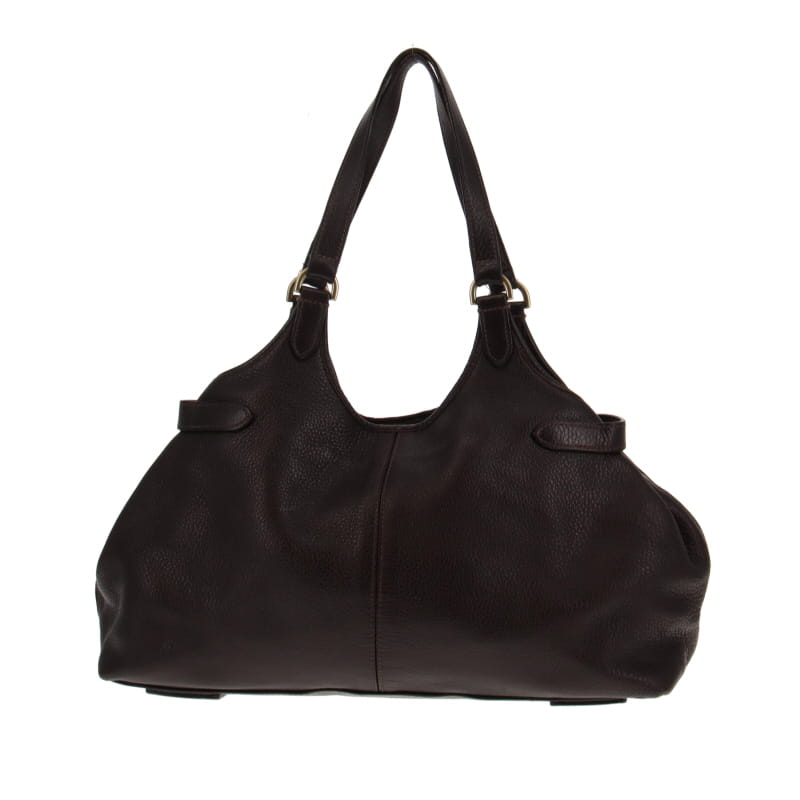 Mulberry Choc Brown Darwin Leather Somerset Tote